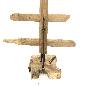 Clothes hanger on stand(3151)