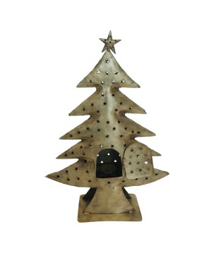Kerstboom antiek goud H66 cm (5120)
