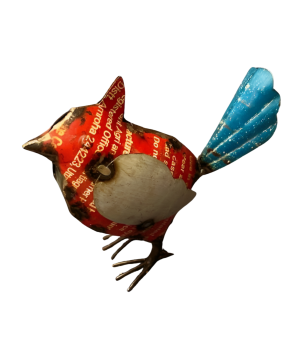 Bird old iron 15x12cm