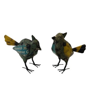 Bird old iron 15x12cm