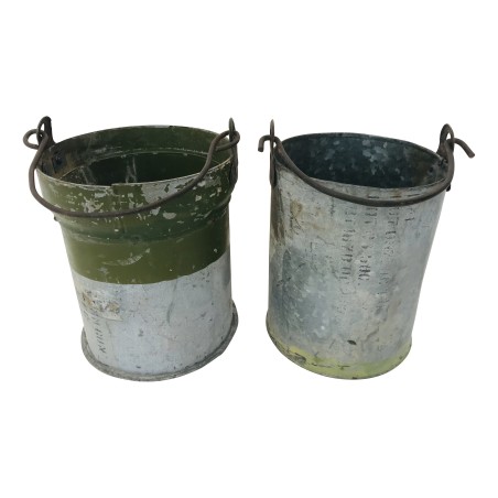 Ijzeren emmer bom D19H28cm (5237)