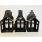 Ijzeren huis voor kaars 13x9x26cm (5548)