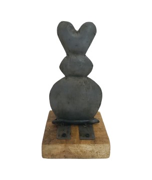 Iron rabbit S 13x25cm(5686)