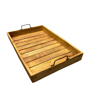 Serving tray with handle mango (5797)