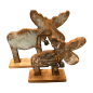 Moose oud hout H40cm(5817)