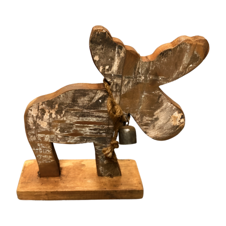 Elch Altes Holz H30 cm (5818)