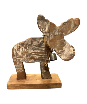 Moose old wood H30cm (5818)