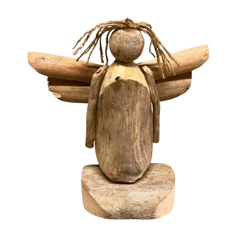 Angel driftwood H24 cm (5996)