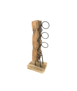 Drie-fleshouder spoor H70 cm (3135)