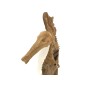 Zeepaard teak abstract (3153)
