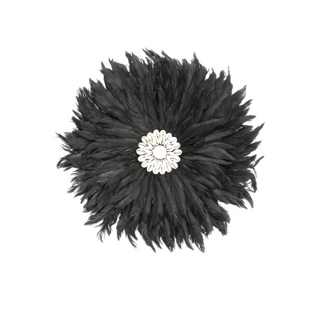 Walldeco Federn 35 cm schwarz (3247)