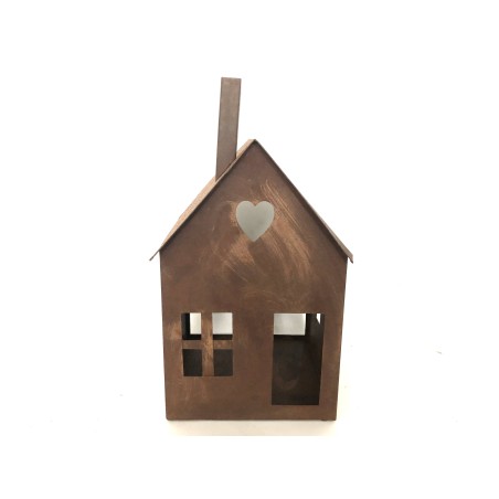 Haus groß rostig 27xH48 (3328)