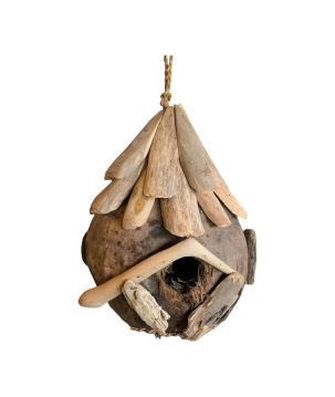 Vogelhaus aus Kokosdrift 30 cm (3348)