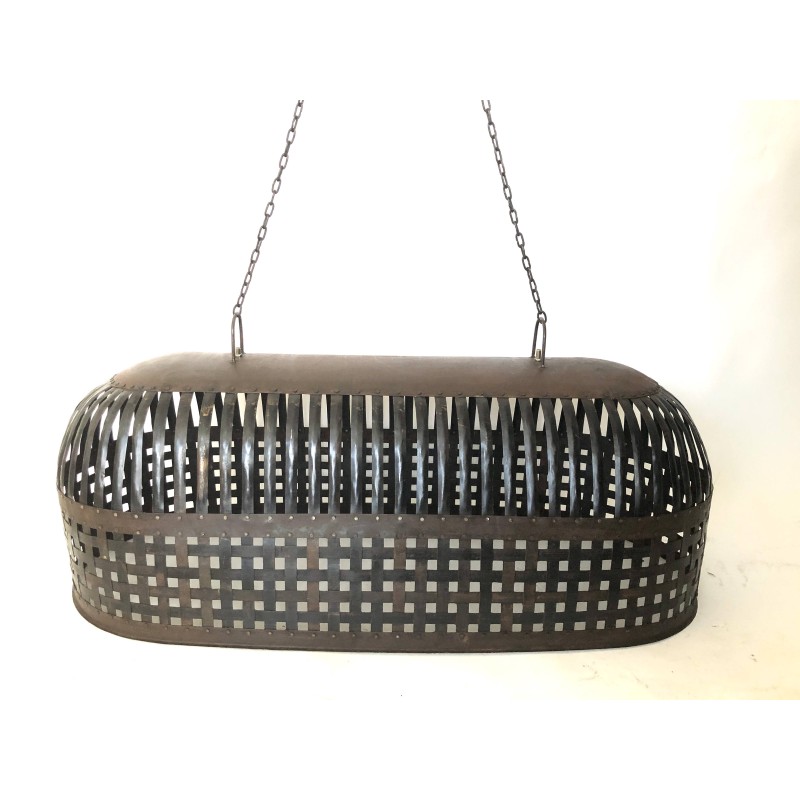 Cage lamp long 123x46H42(3418)