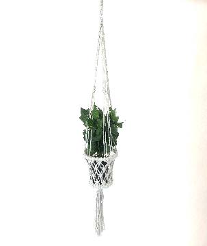 Planthanger macramè D18H75(3227)