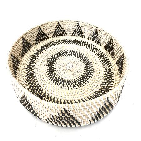 Round tray rattan D40H7cm(3282)