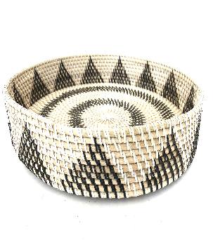 Round tray rattan D40H7cm(3282)