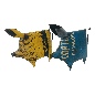 Old iron pig big H26cm div. kleuren (7662)