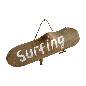 Driftwood sign hanger(3297)