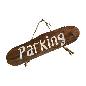 Driftwood sign hanger(3297)