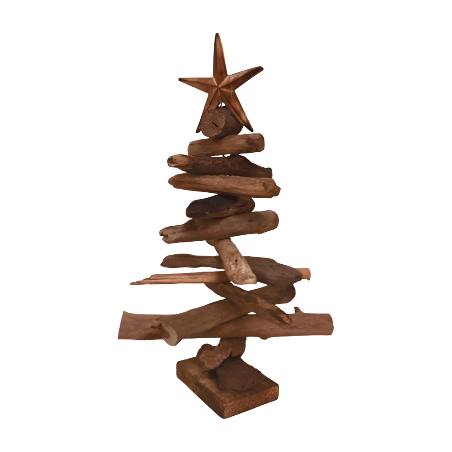 Christmastree driftwood 35cm (5118)