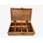 Teabox 7-compartment old wood (3507)