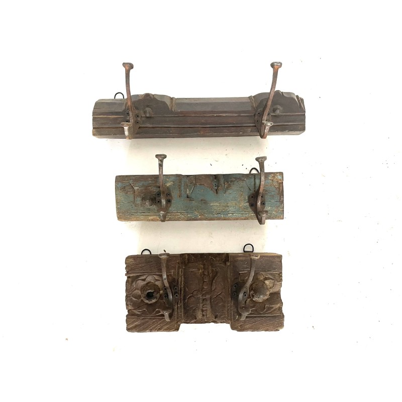 Tweehaak oud hout (3588)