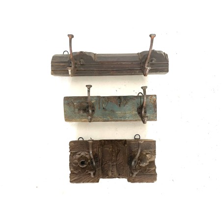 Tweehaak oud hout (3588)