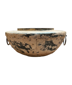Pot laag Atlantis wit (3731)