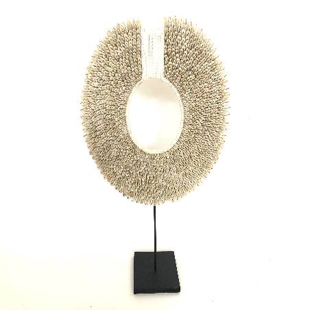 Papua shell on stand 40cm(3385)