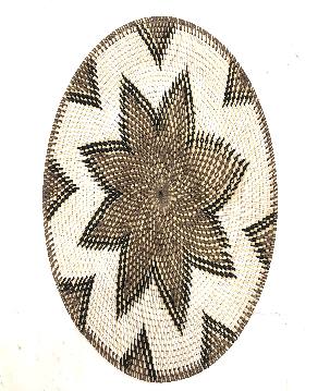 Walldeco/placemat rattan D80cm(3389)