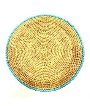 Placemat Rattan kralen (3855)