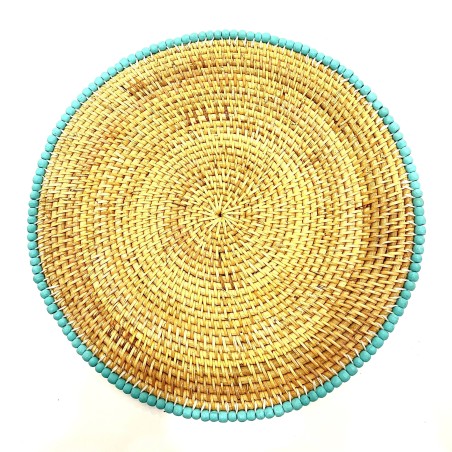 Placemat Rattan kralen (3855)