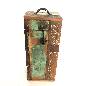 2-bottle holder old wood(3392)