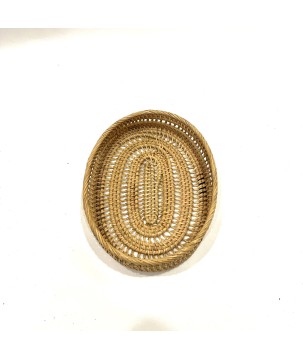 Ovale dienblad rattan S/3 (3859)
