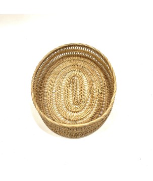 Ovale dienblad rattan S/3 (3859)