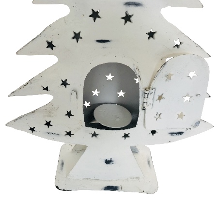 Xmas tree antique white H40cm (5128)