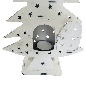 Xmas tree antique white H40cm (5128)