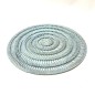 Placemat van rattan open blauw (3864)