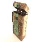 2-bottle holder old wood(3392)