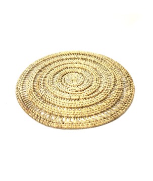 Placemat van riet open naturel (3865)