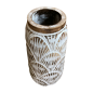 Vase Muschel-Schnitzerei H40 cm (3870)