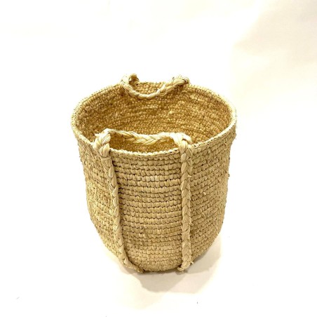 Basket bleached sisal S (3910)