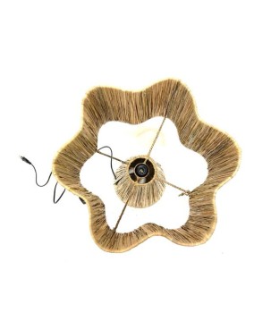 Stehende Sisal-Lampe H50 cm (3948)