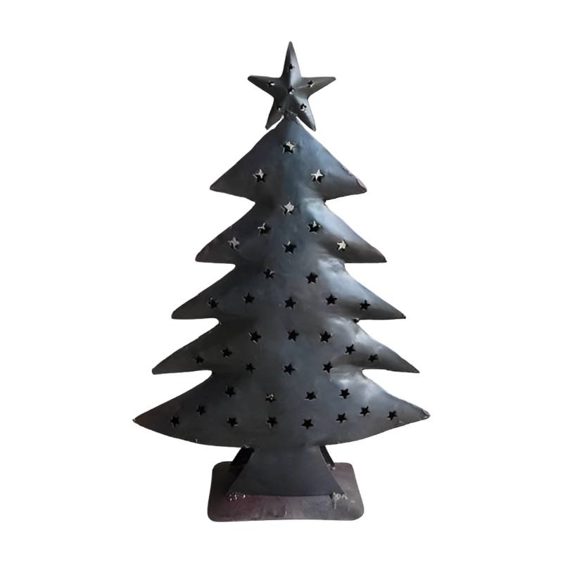 Xmas tree antique steel H40cm