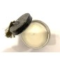 Can with candle blue/gold (80004)