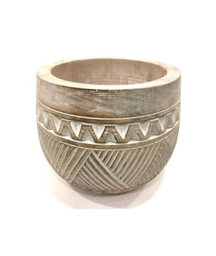 Pot carving 16x20 cm (80021)