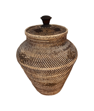 Mand Mata met deksel (80068)