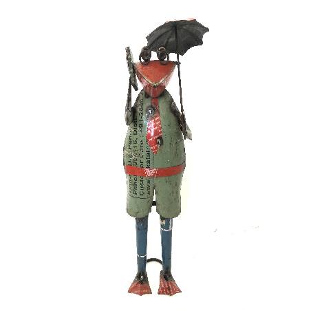 Frog w. mobile 19x12H50cm(3419)