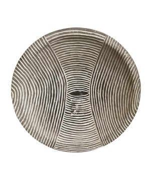 Plate carved D50cm (80082)